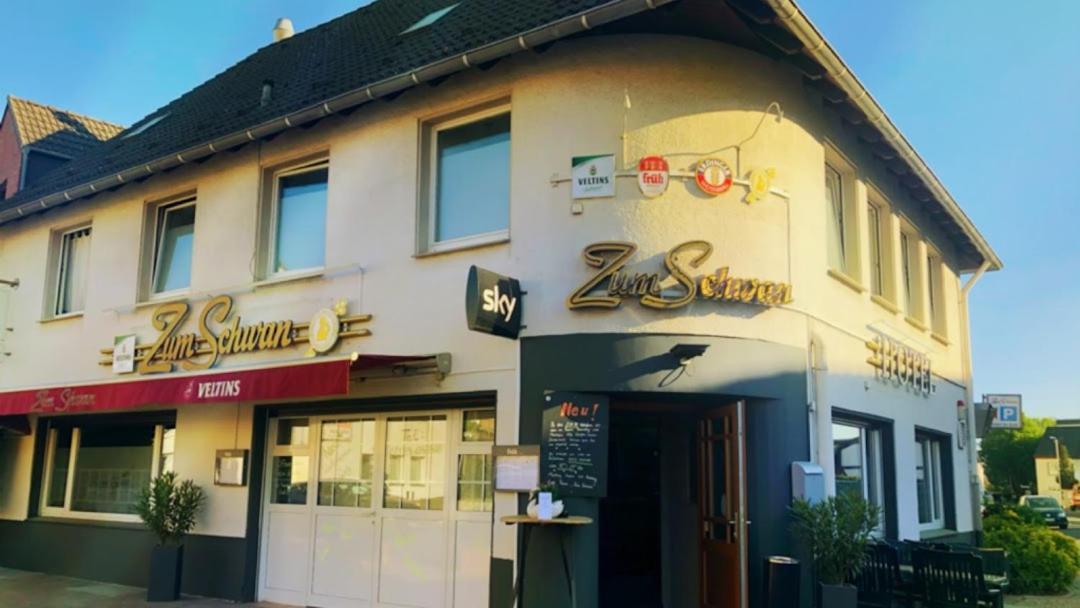 Zum Schwan Hotell Baumberg Exteriör bild